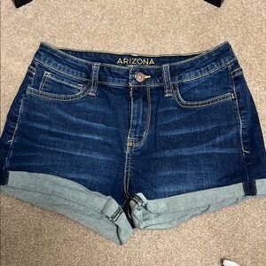 Arizona Jean Company Women's Blue Denim Shorts
